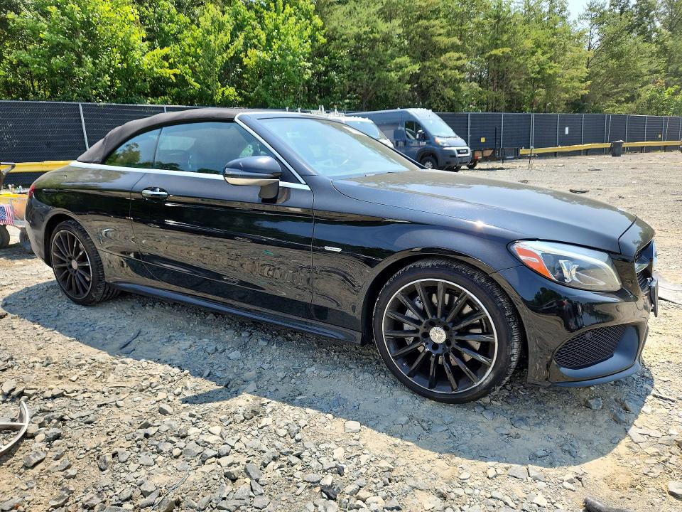 61115366 :رقم المزاد ، WDDWK4KB3JF653971 vin ، 2018 Mercedes-benz C مزاد بيع
