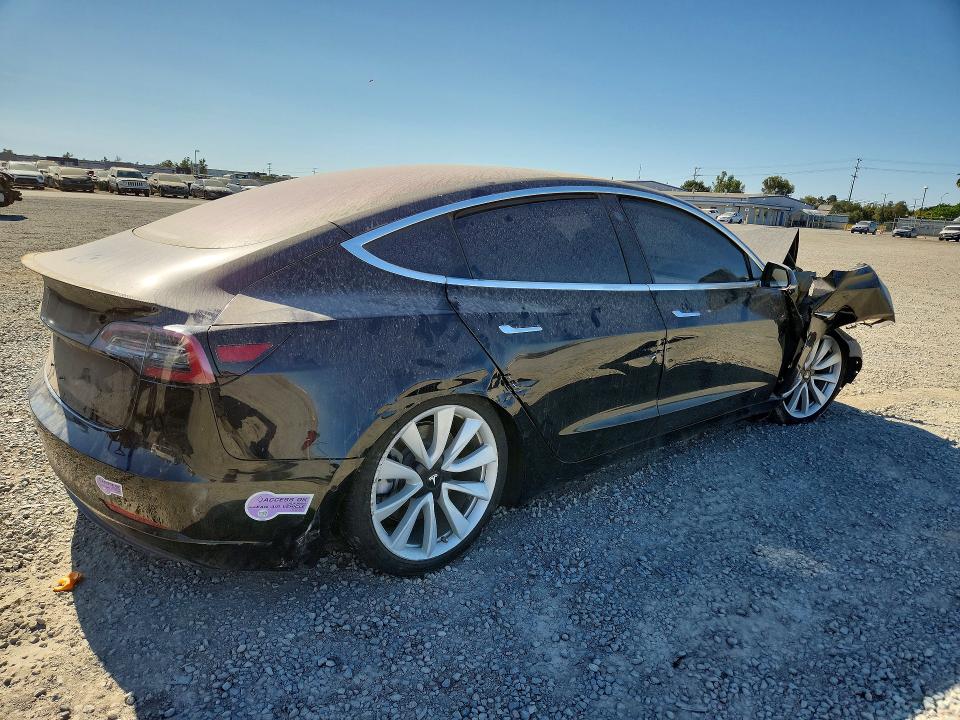 2018 Tesla Model 3 მანქანა იყიდება აუქციონზე, vin: 5YJ3E1EA0JF149310, აუქციონის ნომერი: 62109166