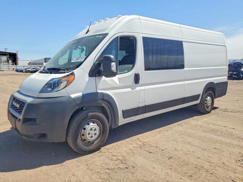 56516686 :رقم المزاد ، 3C6MRVJG4NE138338 vin ، 2022 Ram Promaster 3500 مزاد بيع