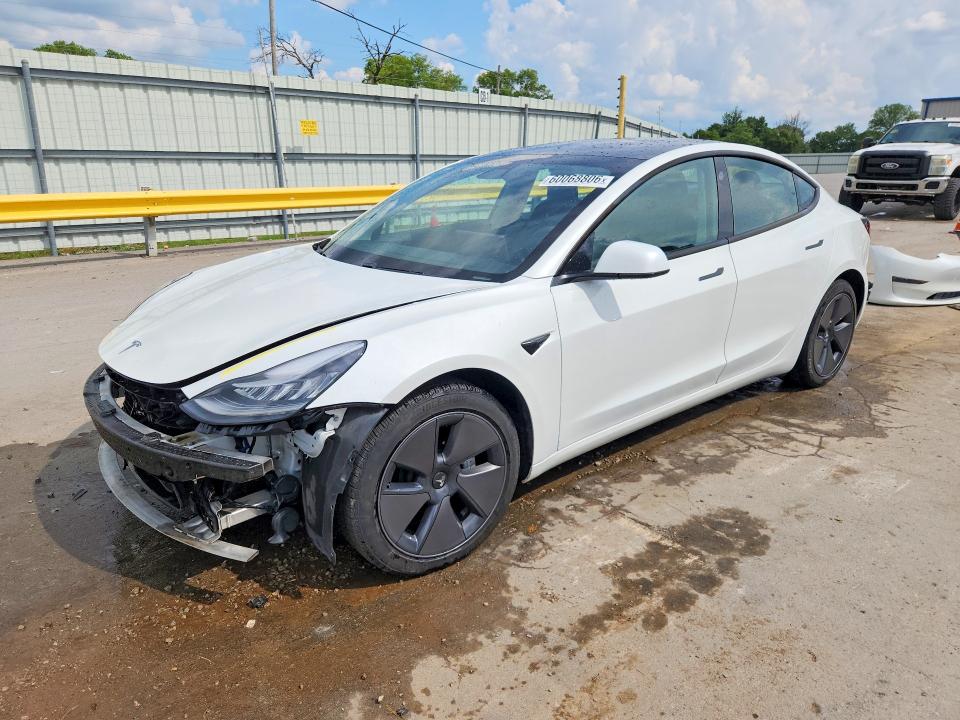 2021 Tesla Model 3 მანქანა იყიდება აუქციონზე, vin: 5YJ3E1EB6MF849359, აუქციონის ნომერი: 60068806