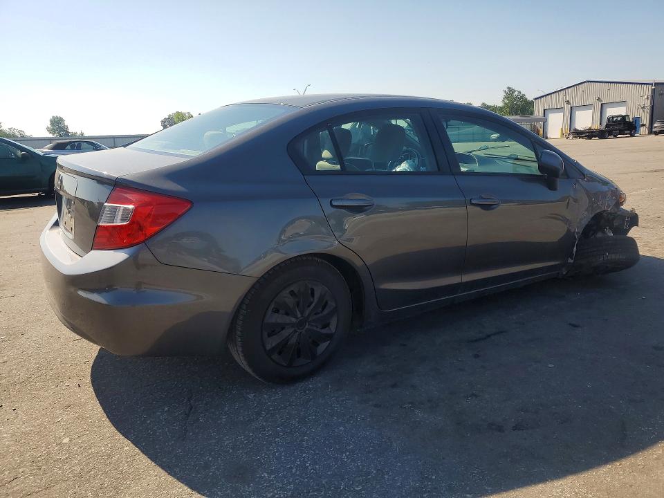 Продажа на аукционе авто 2012 Honda Civic, vin: 2HGFB2F51CH579150, номер лота: 59071536
