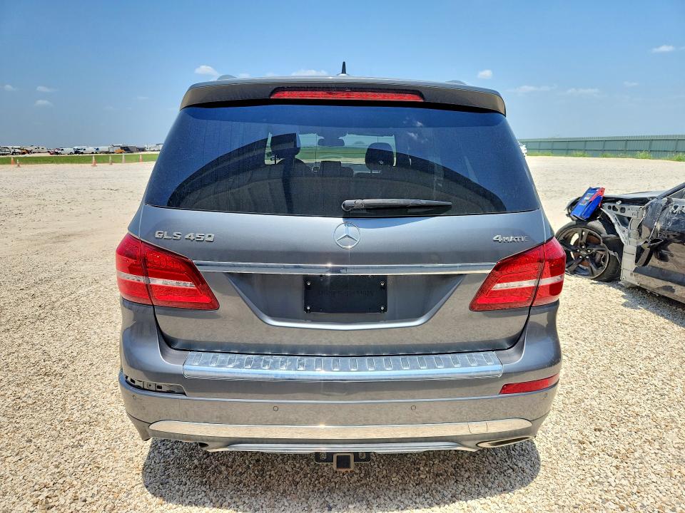 61955516 :رقم المزاد ، 4JGDF6EE6HA981041 vin ، 2017 Mercedes-benz Gls مزاد بيع