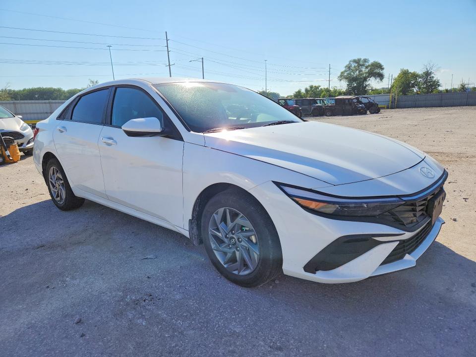 2025 Hyundai Elantra Hybrid მანქანა იყიდება აუქციონზე, vin: KMHLM4DJ6SU127208, აუქციონის ნომერი: 61233296