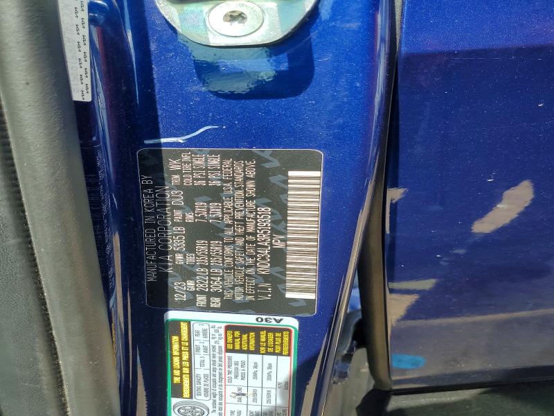 Продажа на аукционе авто 2024 Kia Ev6, vin: KNDC34LA3R5193518, номер лота: 58357506