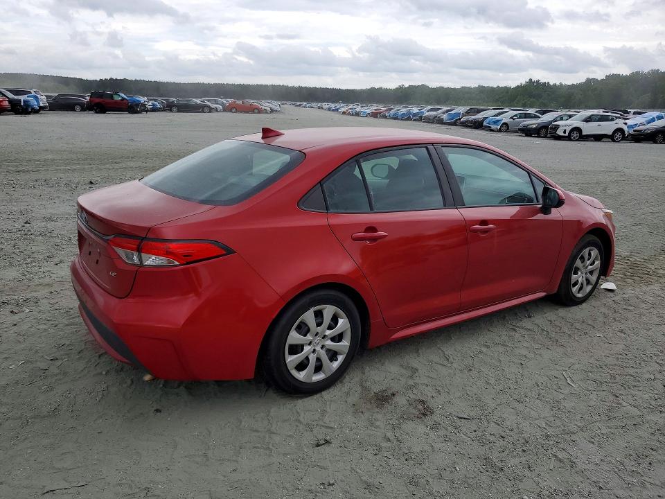 61163016 :رقم المزاد ، 5YFEPRAE0LP034935 vin ، 2020 Toyota Corolla مزاد بيع