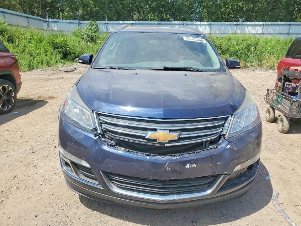 59581666 :رقم المزاد ، 1GNKRGKD1FJ188061 vin ، 2015 Chevrolet Traverse مزاد بيع