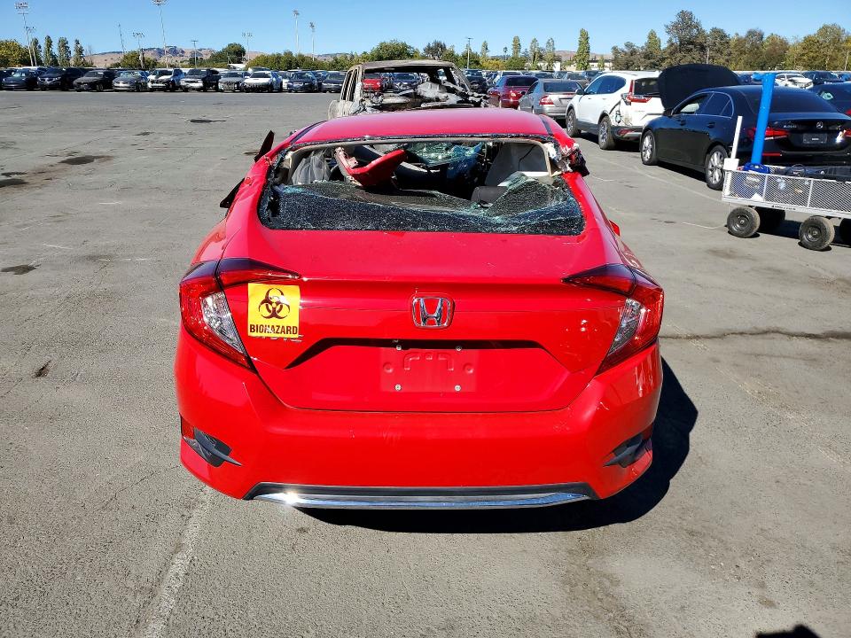 Продажа на аукционе авто 2020 Honda Civic, vin: 2HGFC2F66LH594944, номер лота: 62339046