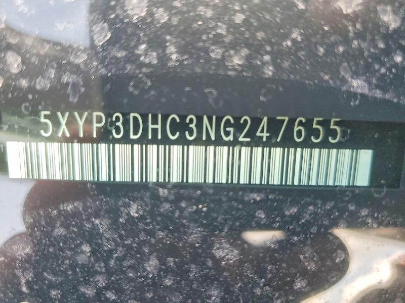 60061916 :رقم المزاد ، 5XYP3DHC3NG247655 vin ، 2022 Kia Telluride مزاد بيع
