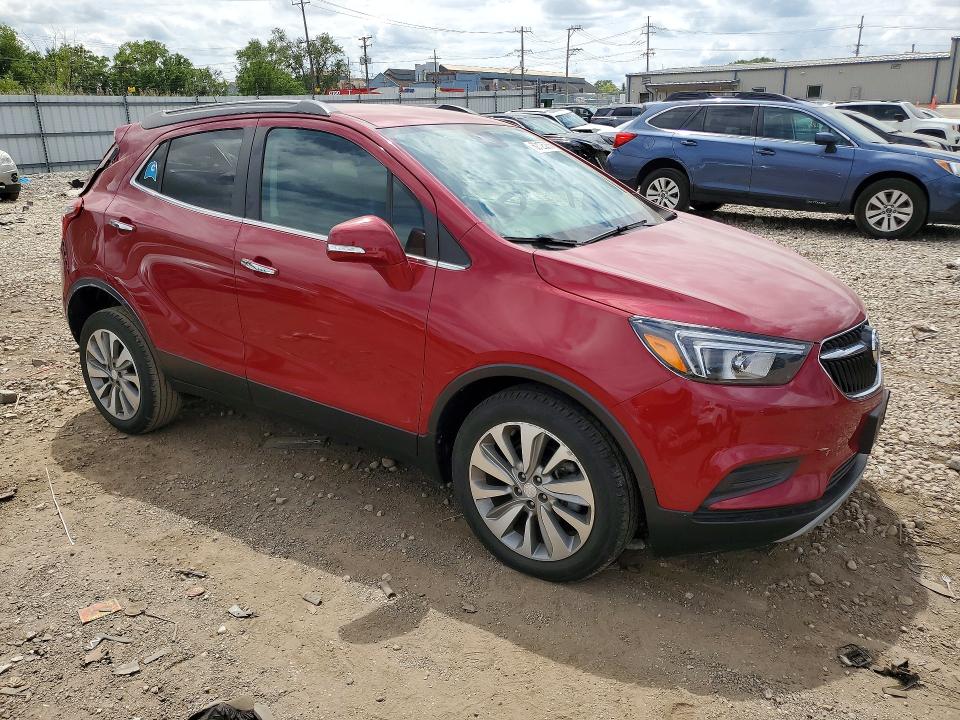 62125266 :رقم المزاد ، KL4CJESB3KB852706 vin ، 2019 Buick Encore مزاد بيع