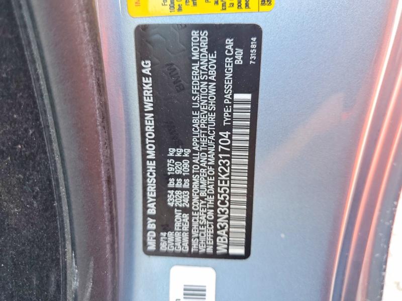 Aukcja sprzedaży 2014 Bmw 428, vin: WBA3N3C55EK231704, numer aukcji: 59678006