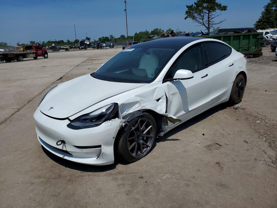 Aukcja sprzedaży 2021 Tesla Model 3, vin: 5YJ3E1EA8MF028156, numer aukcji: 60451836