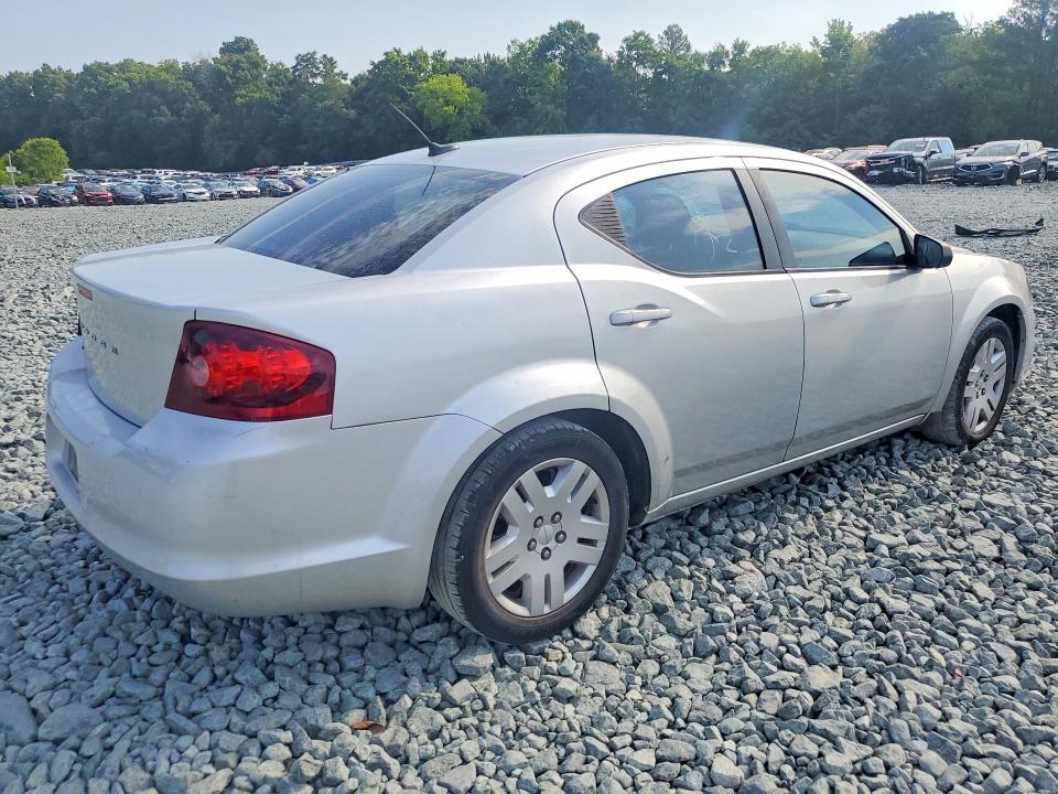 59790406 :رقم المزاد ، 1C3CDZAB4CN193416 vin ، 2012 Dodge Avenger مزاد بيع