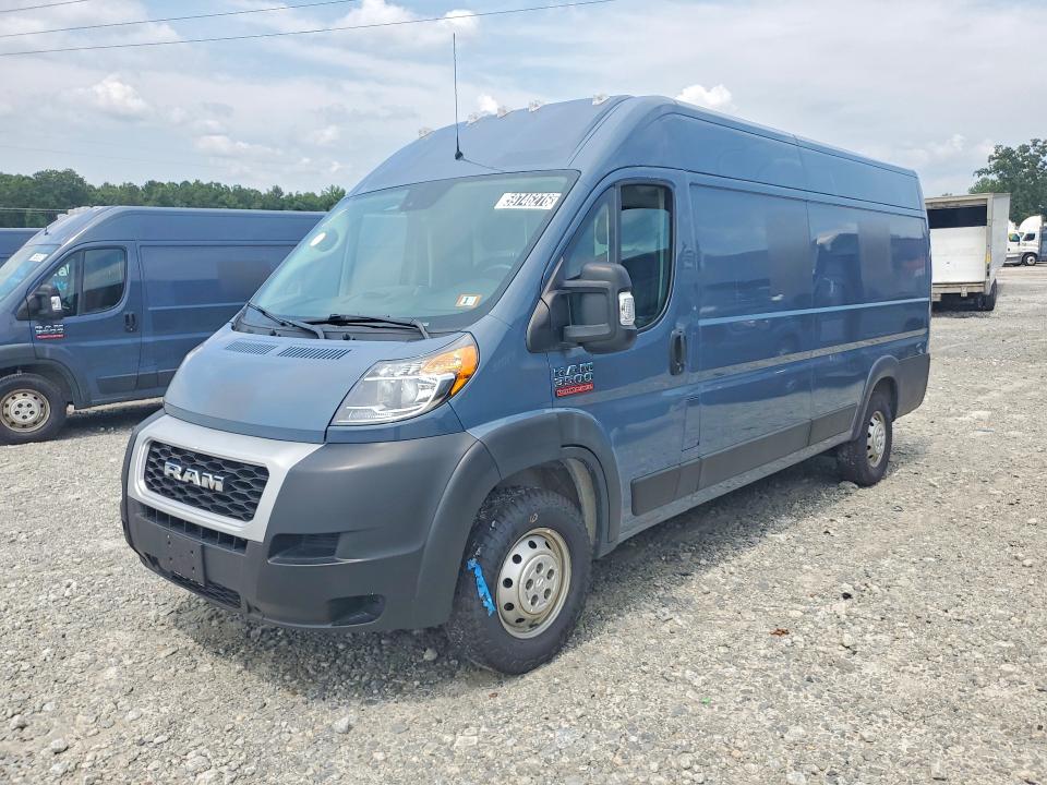 59746276 :رقم المزاد ، 3C6MRVJG3ME545078 vin ، 2021 Ram Promaster 3500 مزاد بيع