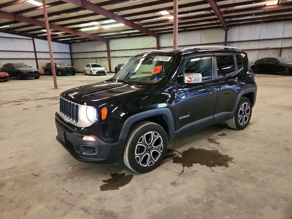 60279186 :رقم المزاد ، ZACCJBDT2FPC37196 vin ، 2015 Jeep Renegade مزاد بيع