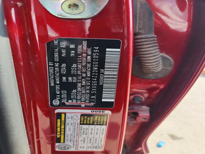 61905946 :رقم المزاد ، 5XXG64J23MG010594 vin ، 2021 Kia K5 مزاد بيع