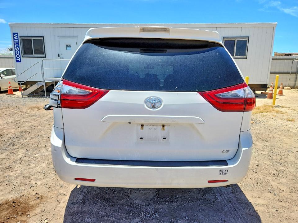 61054936 :رقم المزاد ، 5TDKZ3DC8LS051543 vin ، 2020 Toyota Sienna مزاد بيع