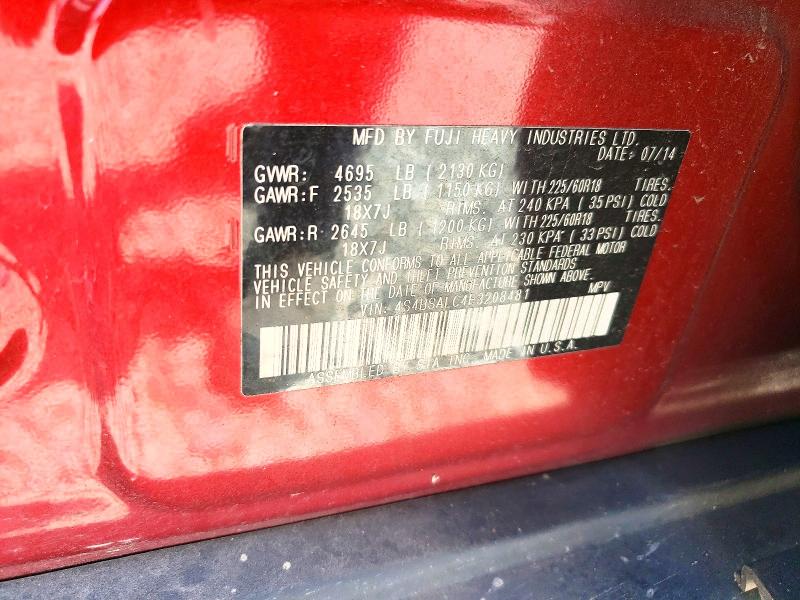 Продаж на аукціоні авто 2015 Subaru Outback, vin: 4S4BSALC4F3208481, номер лоту: 63282766