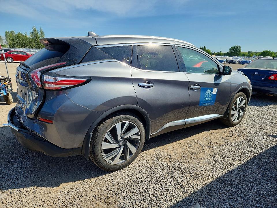 60649386 :رقم المزاد ، 5N1AZ2MH8HN129331 vin ، 2017 Nissan Murano مزاد بيع