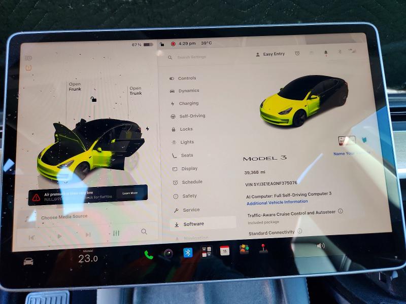 Aukcja sprzedaży 2022 Tesla Model 3, vin: 5YJ3E1EA0NF375076, numer aukcji: 60878006
