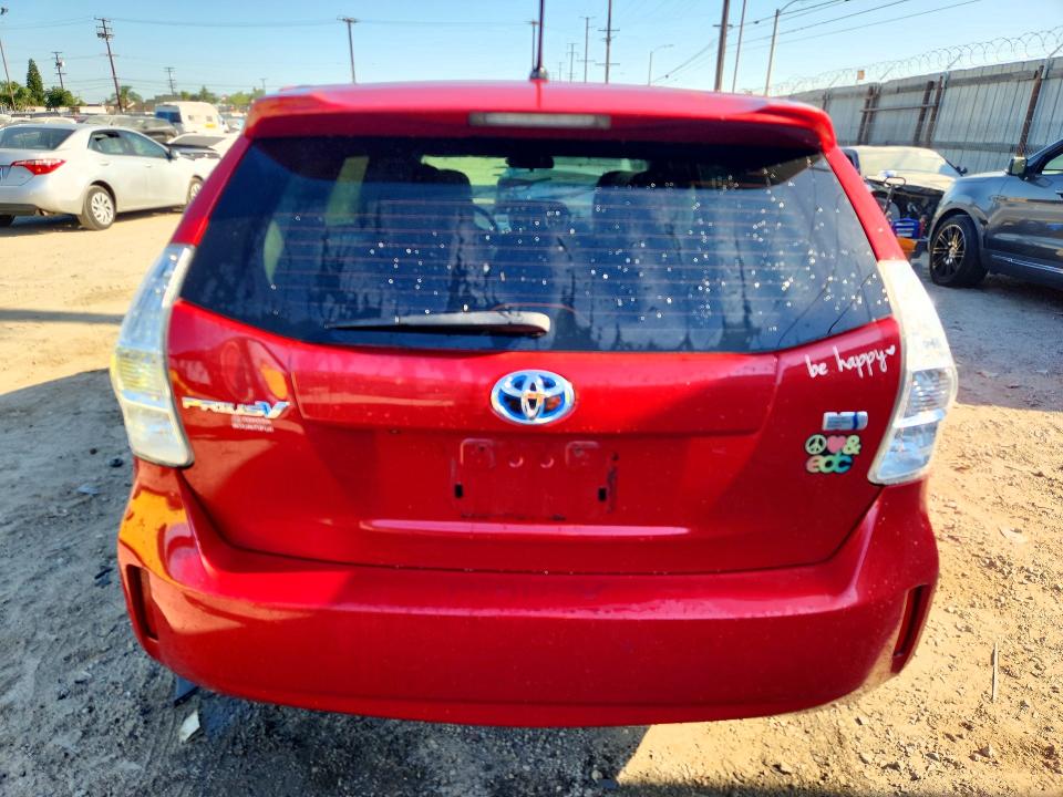 61208106 :رقم المزاد ، JTDZN3EU4E3313998 vin ، 2014 Toyota Prius V مزاد بيع