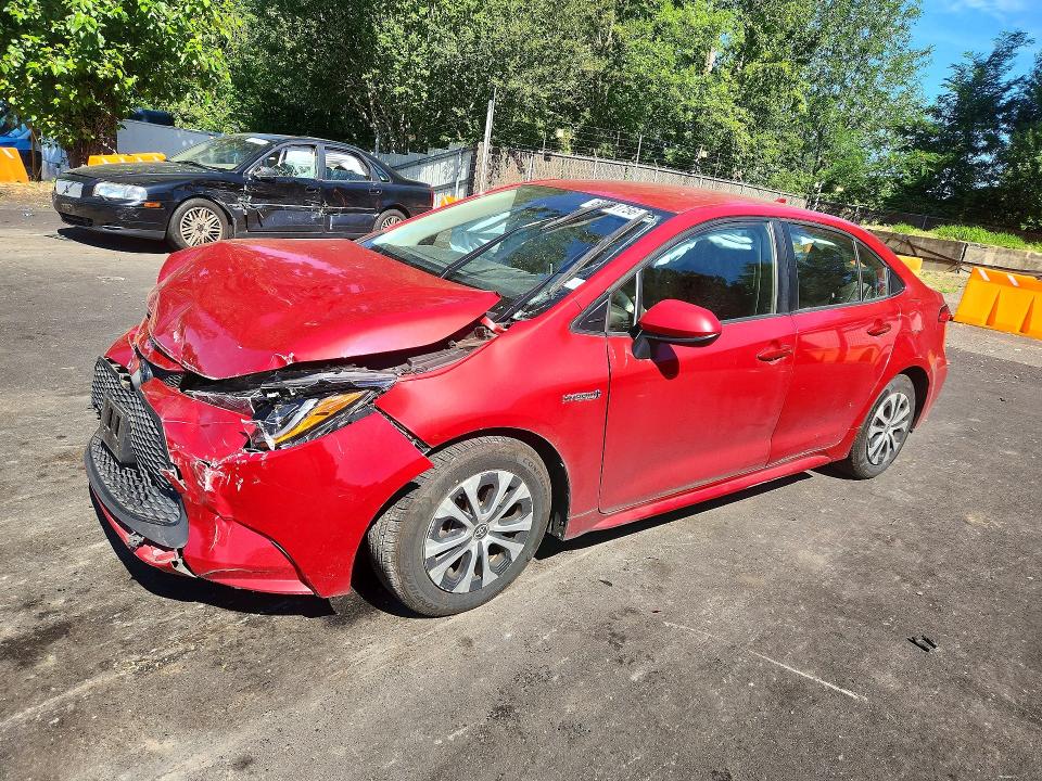 60701756 :رقم المزاد ، JTDEAMDE2MJ000582 vin ، 2021 Toyota Corolla مزاد بيع
