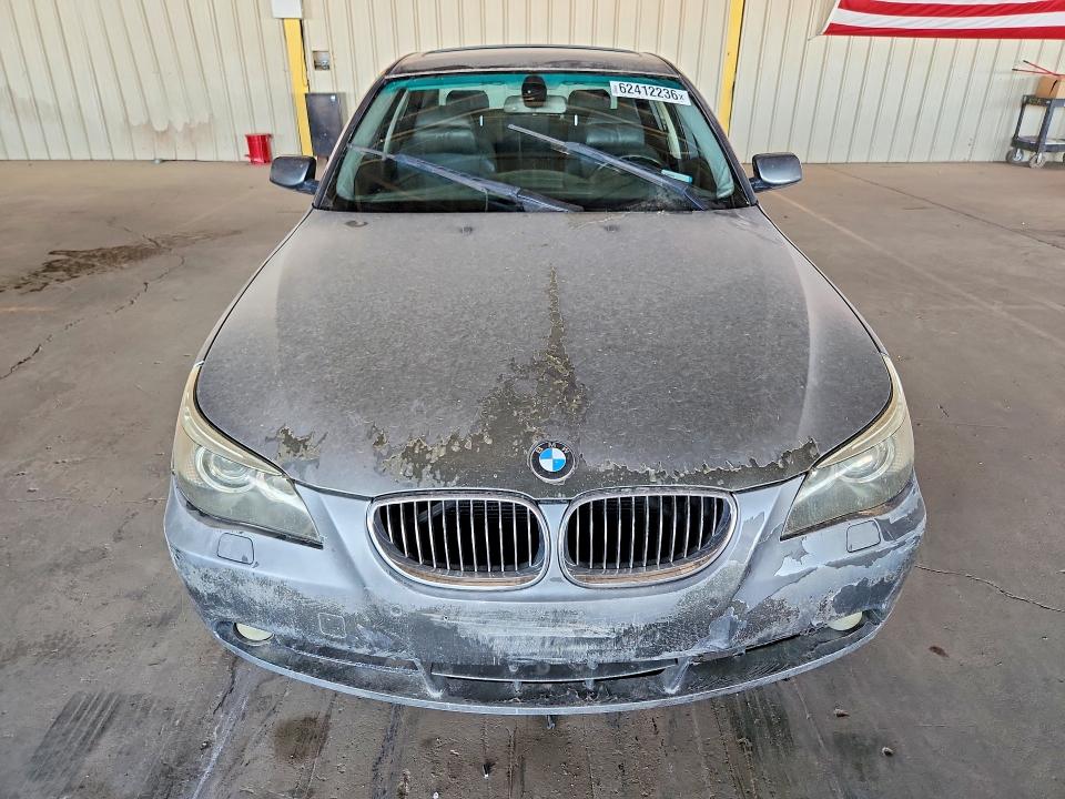 2007 Bmw 525 მანქანა იყიდება აუქციონზე, vin: WBANE53537CY04441, აუქციონის ნომერი: 62412236