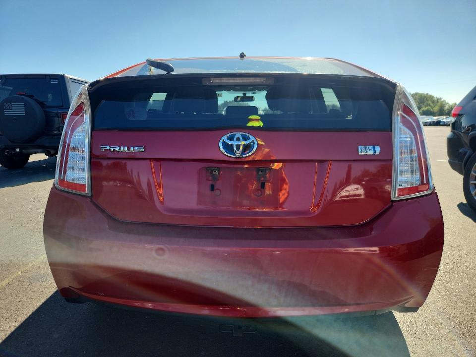 Aukcja sprzedaży 2012 Toyota Prius, vin: JTDKN3DU6C1576893, numer aukcji: 63408396