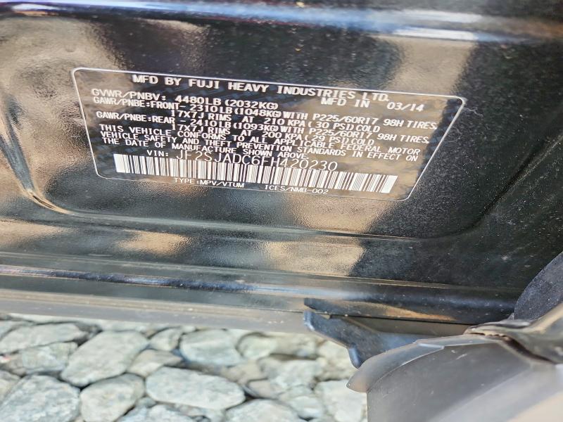 Продаж на аукціоні авто 2015 Suba Forester, vin: JF2SJADC6FH420230, номер лоту: 61116336