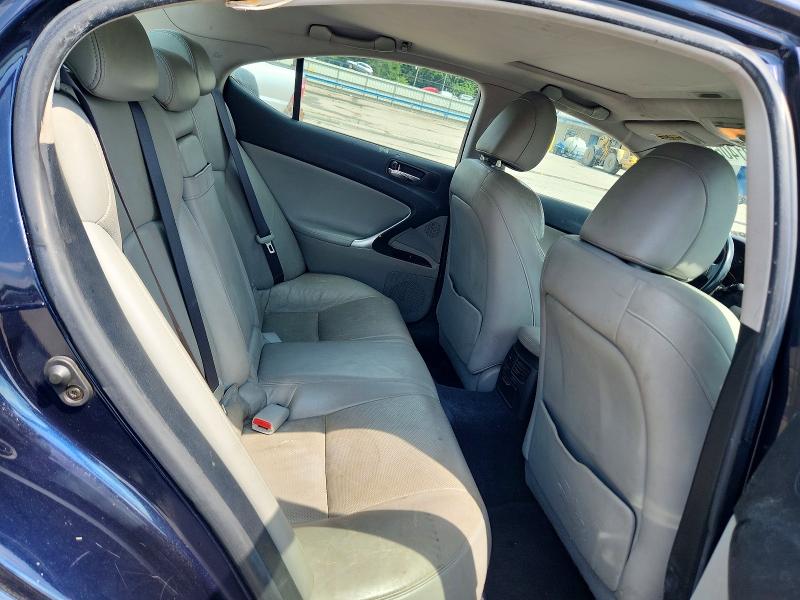 63014066 :رقم المزاد ، JTHCK262865004979 vin ، 2006 Lexus Is مزاد بيع