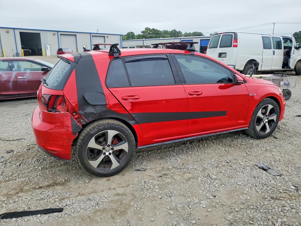 62116546 :رقم المزاد ، 3VW5T7AUXGM066406 vin ، 2016 Volkswagen Gti مزاد بيع