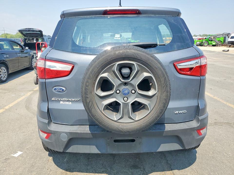 62276036 :رقم المزاد ، MAJ6P1SL9JC196870 vin ، 2018 Ford Ecosport مزاد بيع