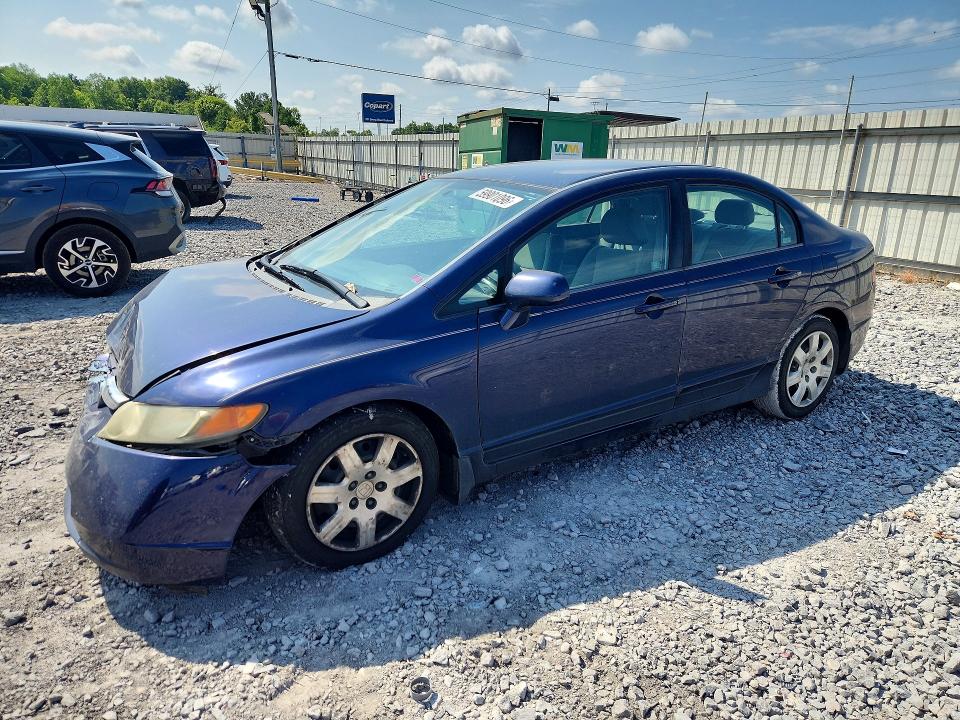 Продажа на аукционе авто 2007 Honda Civic, vin: 1HGFA16537L052359, номер лота: 59901096