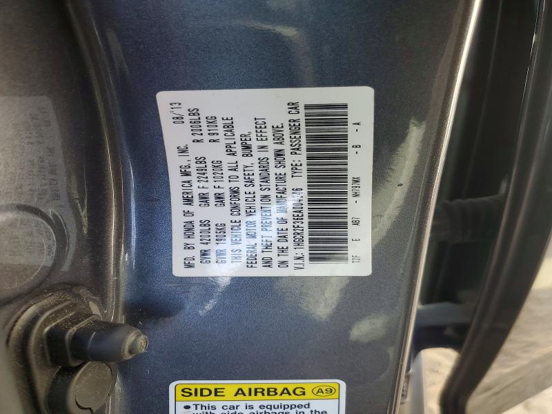 Aukcja sprzedaży 2014 Honda Accord, vin: 1HGCR2F36EA004346, numer aukcji: 62384126
