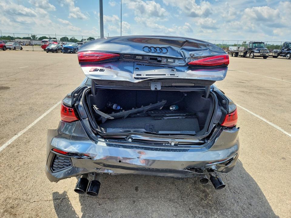 2024 Audi S3 მანქანა იყიდება აუქციონზე, vin: WAUH3DGY7RA044174, აუქციონის ნომერი: 60251666