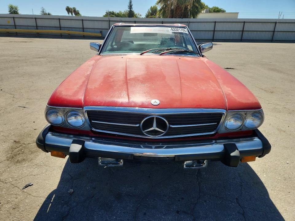 1980 Mercedes-benz Sl Sl450 მანქანა იყიდება აუქციონზე, vin: 10704412058527, აუქციონის ნომერი: 63321786