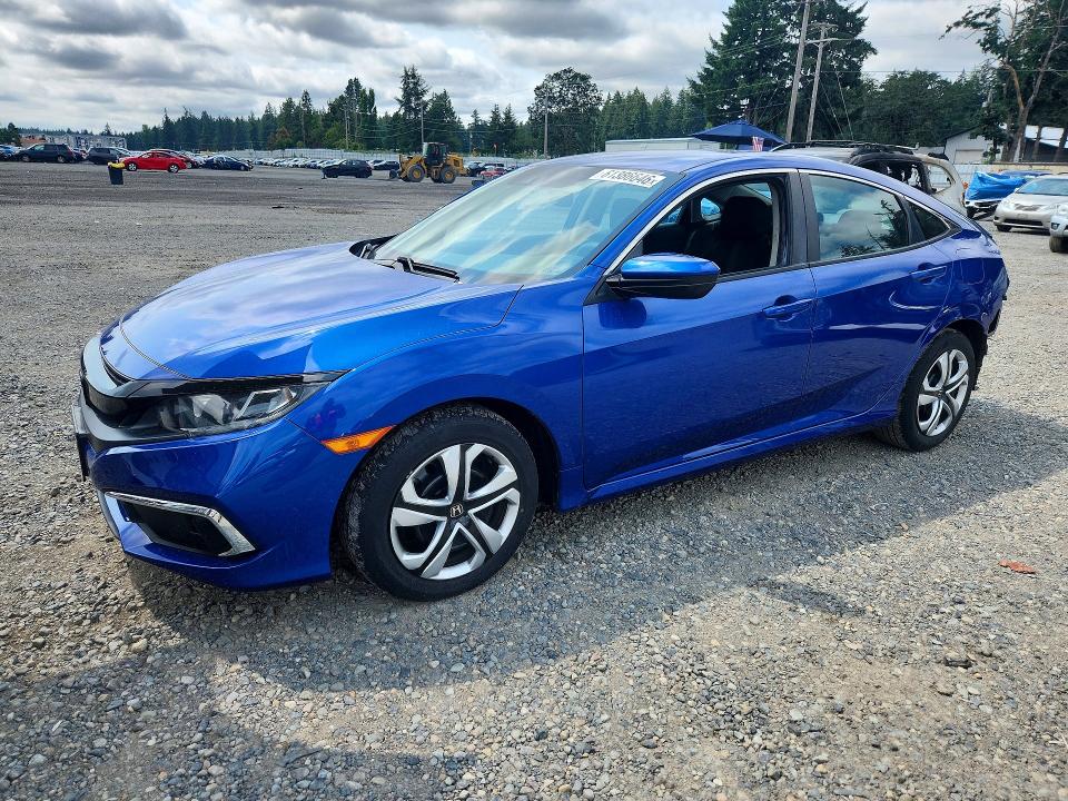 Aukcja sprzedaży 2021 Honda Civic, vin: 2HGFC2F63MH504196, numer aukcji: 61386646