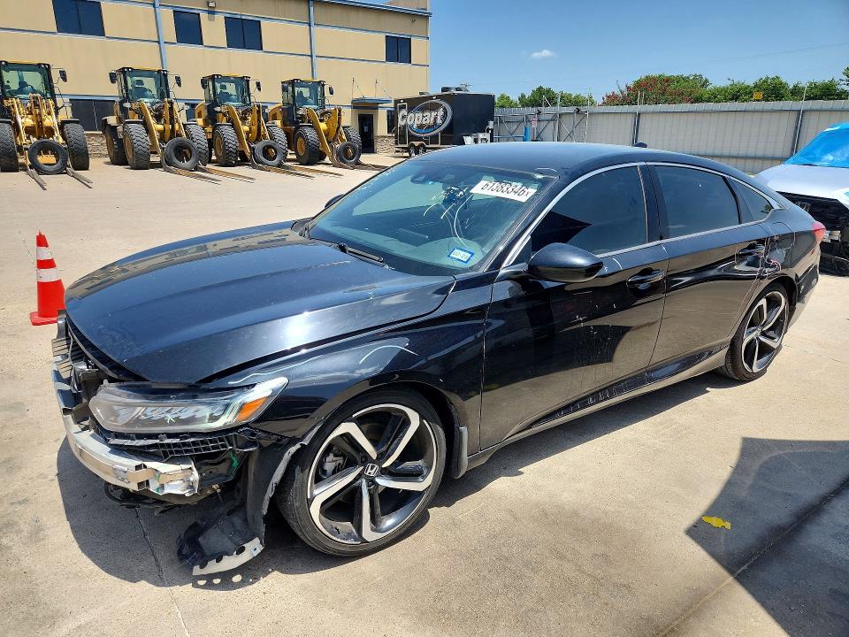 2019 Honda Accord მანქანა იყიდება აუქციონზე, vin: 1HGCV1F37KA126019, აუქციონის ნომერი: 61383346