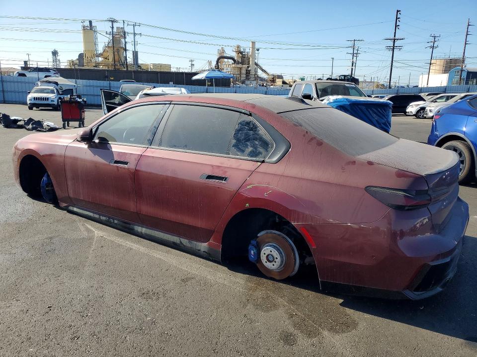 2023 Bmw I7 მანქანა იყიდება აუქციონზე, vin: WBY53EJ06PCM40952, აუქციონის ნომერი: 61561576