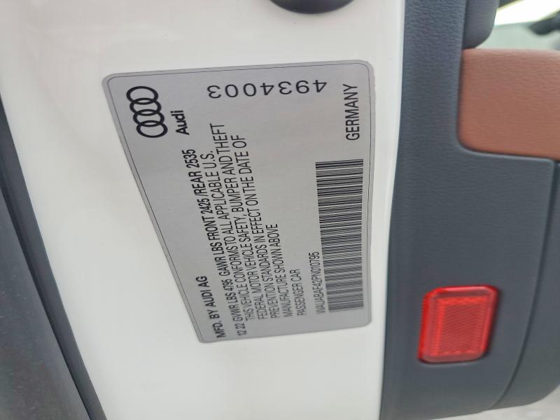 Auction sale of the 2023 Audi A4, vin: WAUABAF42PN010795, lot number: 62770466