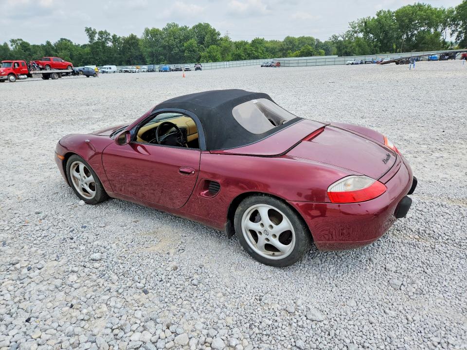 1998 Porsche Boxster მანქანა იყიდება აუქციონზე, vin: WP0CA2981WU624339, აუქციონის ნომერი: 62898966