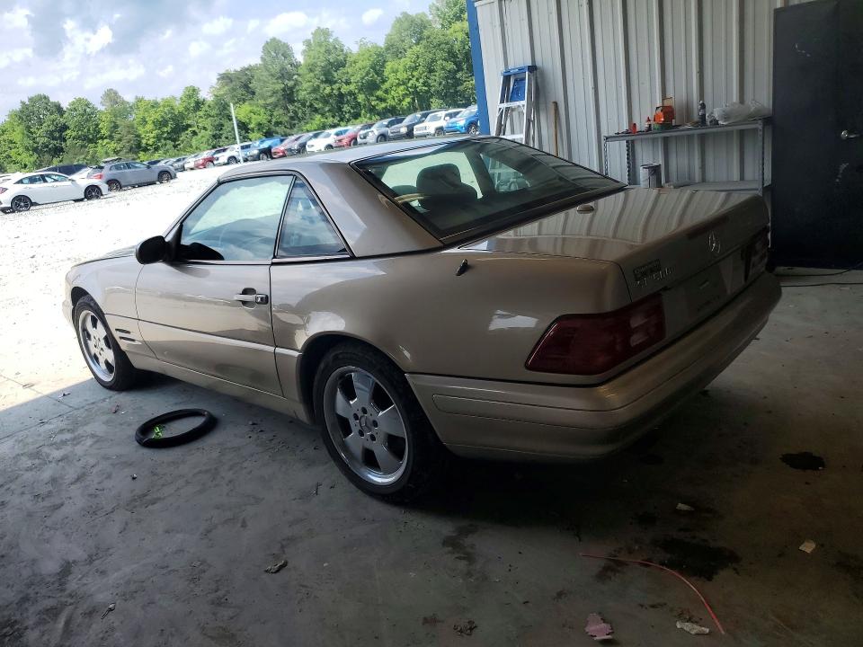 2000 Mercedes-benz Sl მანქანა იყიდება აუქციონზე, vin: WDBFA68F1YF189767, აუქციონის ნომერი: 59579696