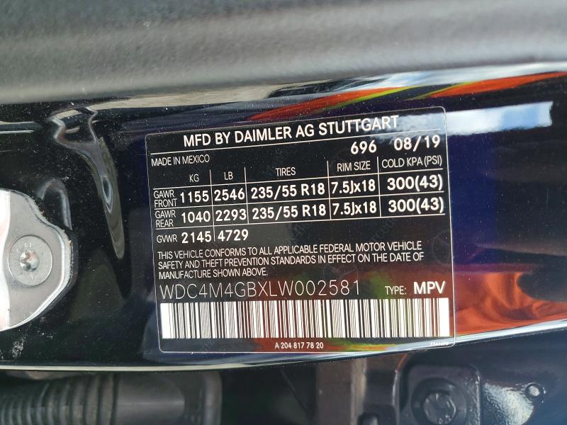 Продажа на аукционе авто 2020 Mercedes-benz Glb, vin: WDC4M4GBXLW002581, номер лота: 62214096