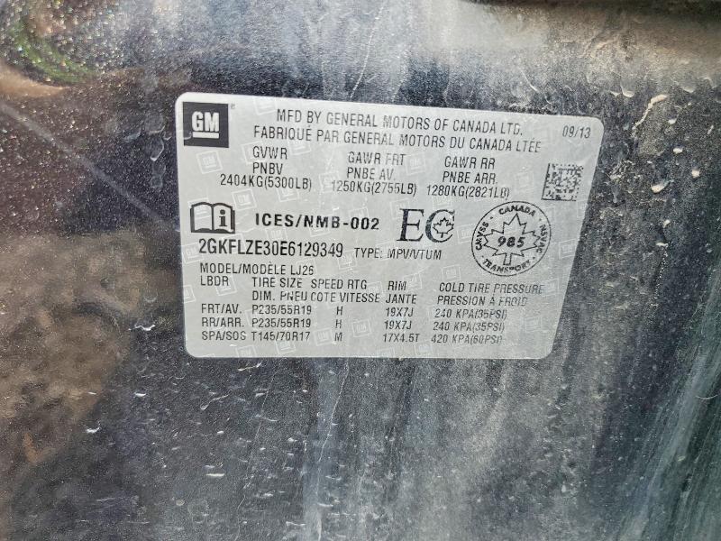 Продажа на аукционе авто 2014 Gmc Terrain, vin: 2GKFLZE30E6129349, номер лота: 61043206