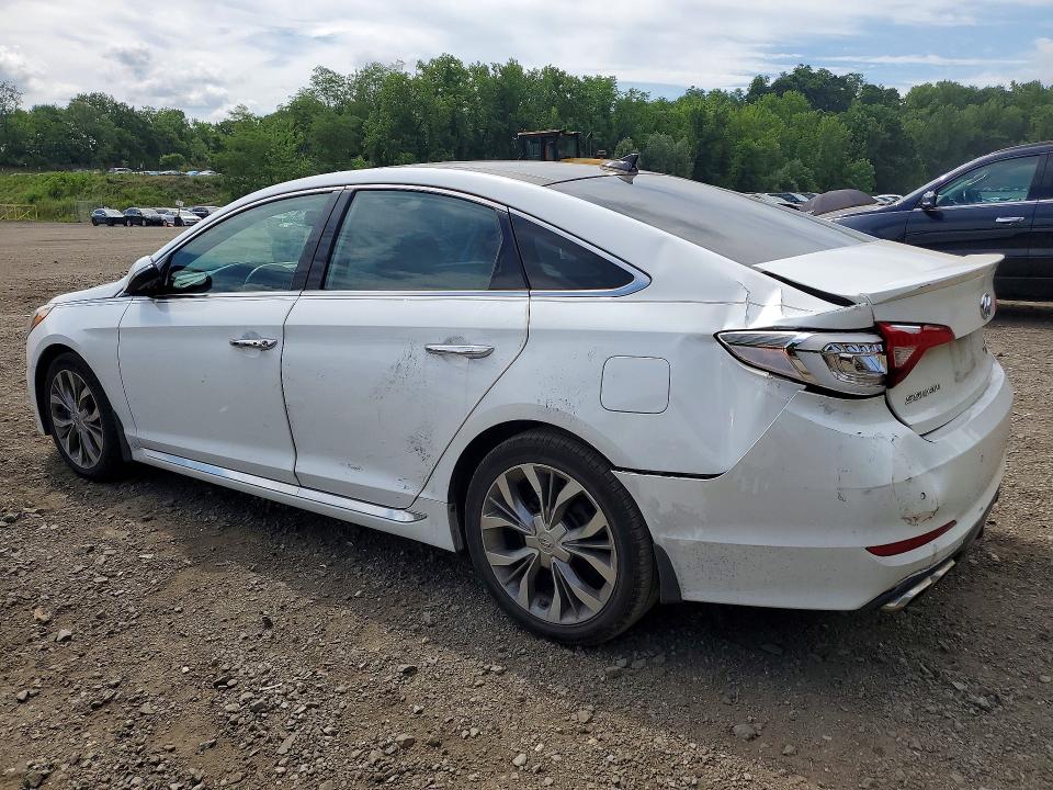 2015 Hyundai Sonata მანქანა იყიდება აუქციონზე, vin: 5NPE34AB4FH246985, აუქციონის ნომერი: 58952396