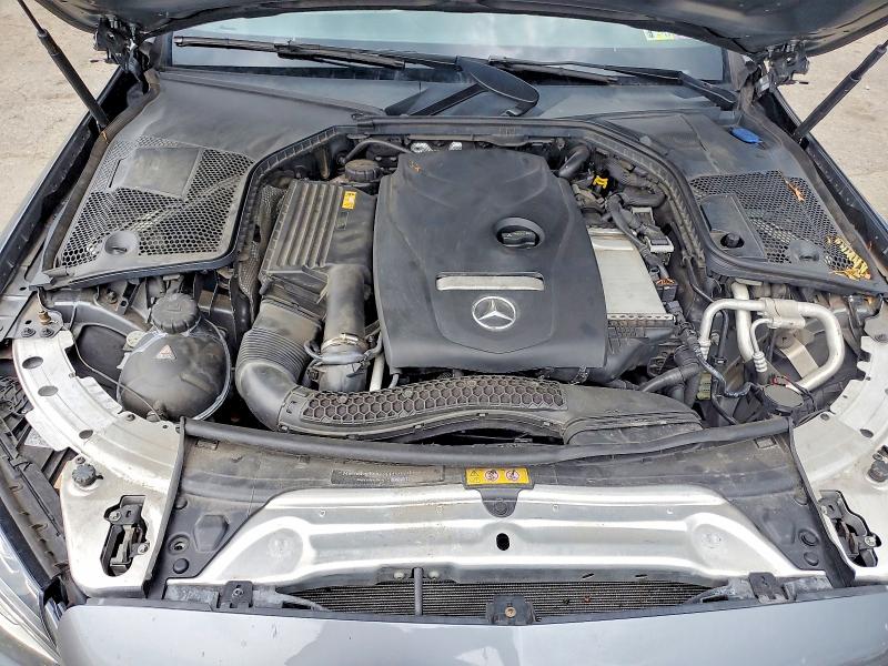 2017 Mercedes-benz C მანქანა იყიდება აუქციონზე, vin: WDDWJ4KB6HF407395, აუქციონის ნომერი: 60784446