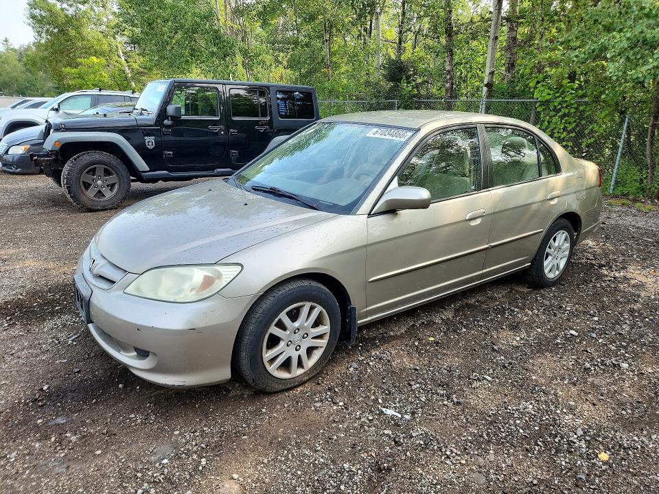 Продажа на аукционе авто 2004 Honda Civic, vin: 2HGES16614H913323, номер лота: 61034866