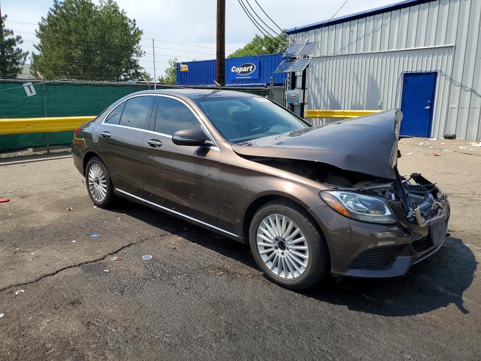 2017 Mercedes-benz C მანქანა იყიდება აუქციონზე, vin: 55SWF4KB8HU183495, აუქციონის ნომერი: 60001956