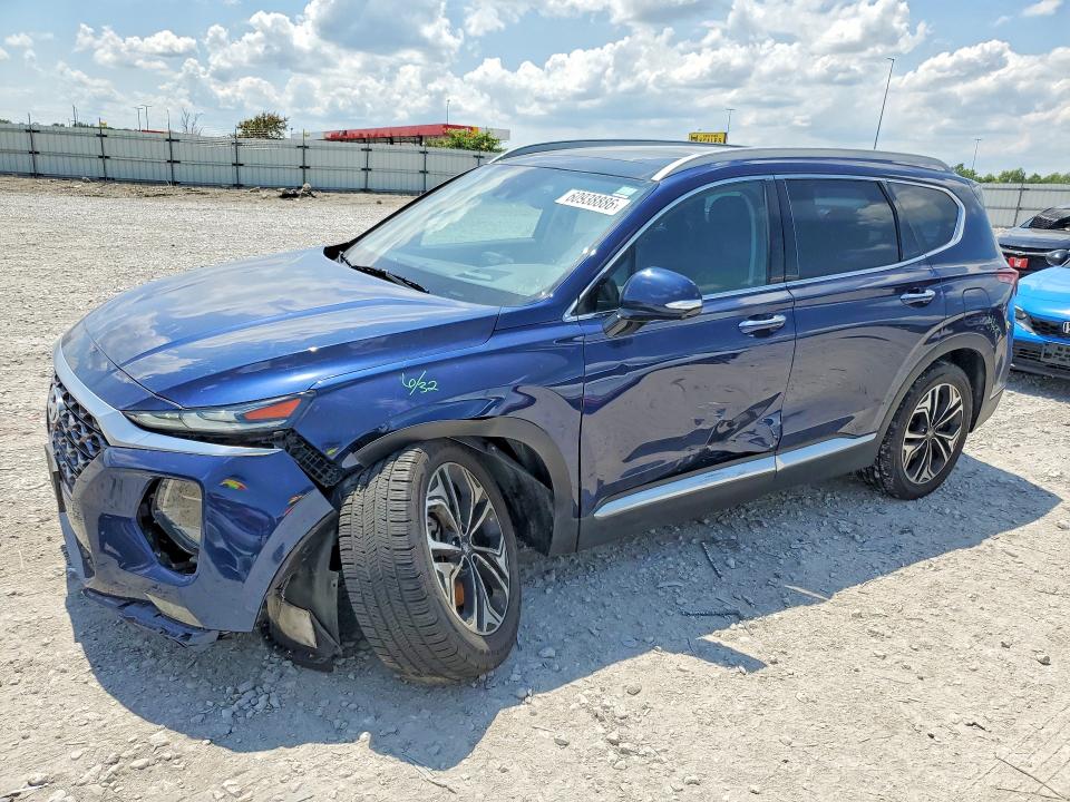 60938886 :رقم المزاد ، 5NMS5CAAXKH049101 vin ، 2019 Hyundai Santa Fe مزاد بيع