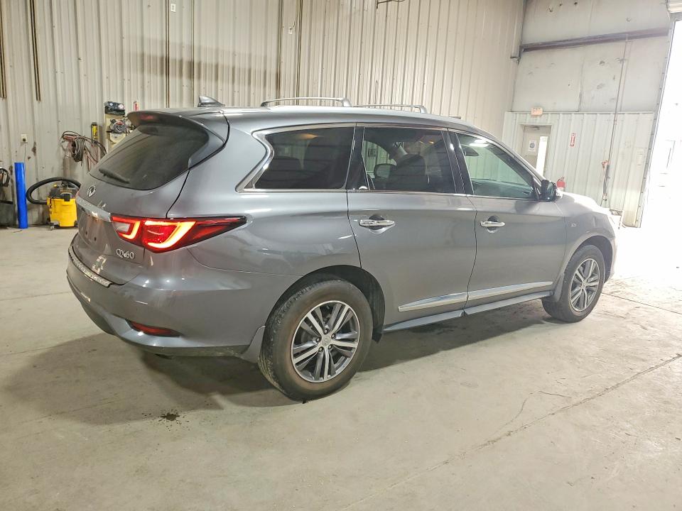 61121596 :رقم المزاد ، 5N1DL0MM7KC569155 vin ، 2019 Infiniti Qx60 مزاد بيع