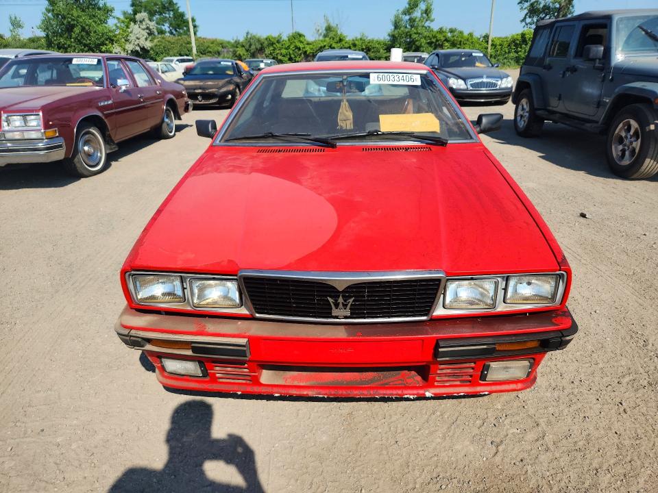 Продажа на аукционе авто 1984 Maserati Biturbo, vin: ZAMAL1105EB317084, номер лота: 60033406